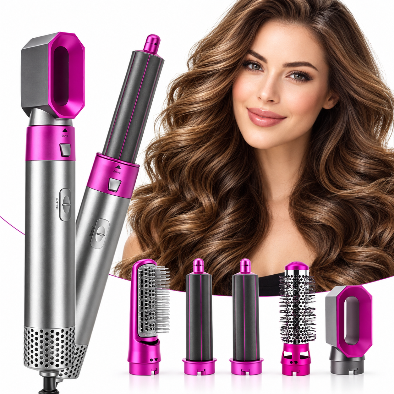 BelleAir 5X™ 5 em 1 | Seca, Alisa, Modela e Dá Volume